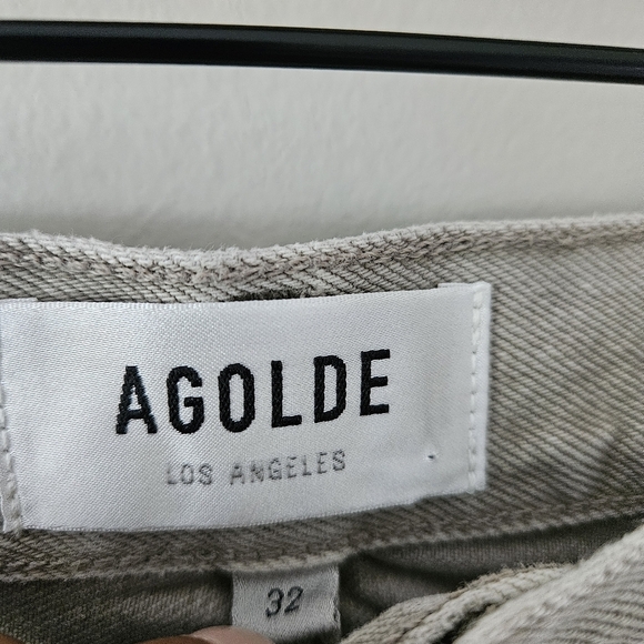 Agolde Taupe Cooper Cargo Pants In Drab NWT - Picture 7 of 10